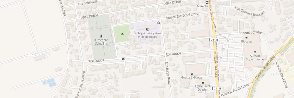 Plan du 27 Rue Dubos à Villenave-d’Ornon