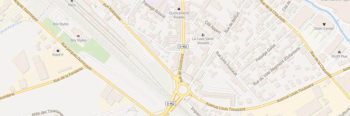 Plan du 146 Rue de Domfront à Flers