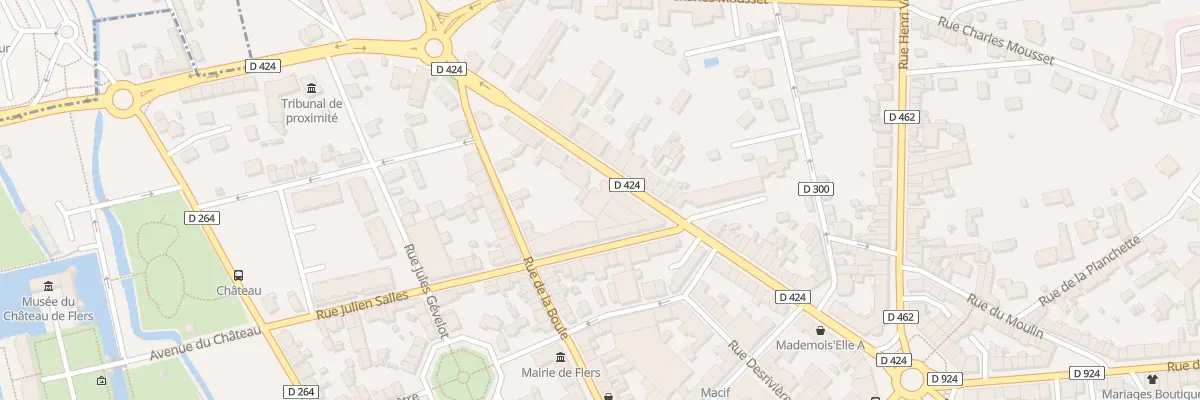 Plan du 33 Rue de la Onzieme Db à Flers