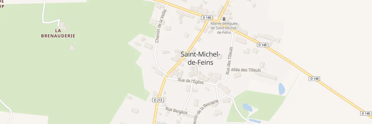 Plan du 5 Rue d’Anjou St Michel à Bierné-les-Villages