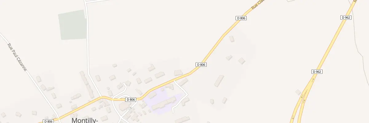 Plan du 11 Rue Claude Monet à Montilly-sur-Noireau