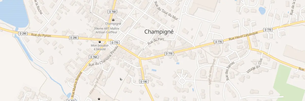 Plan du 17 Rue Henri Lebasque aux Hauts-d’Anjou