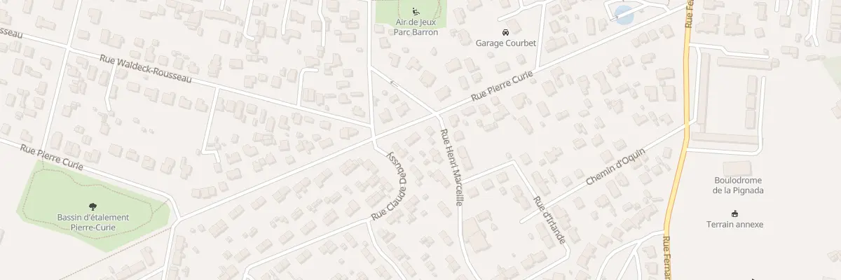 Plan du 73 Rue Pierre Curie à Villenave-d’Ornon