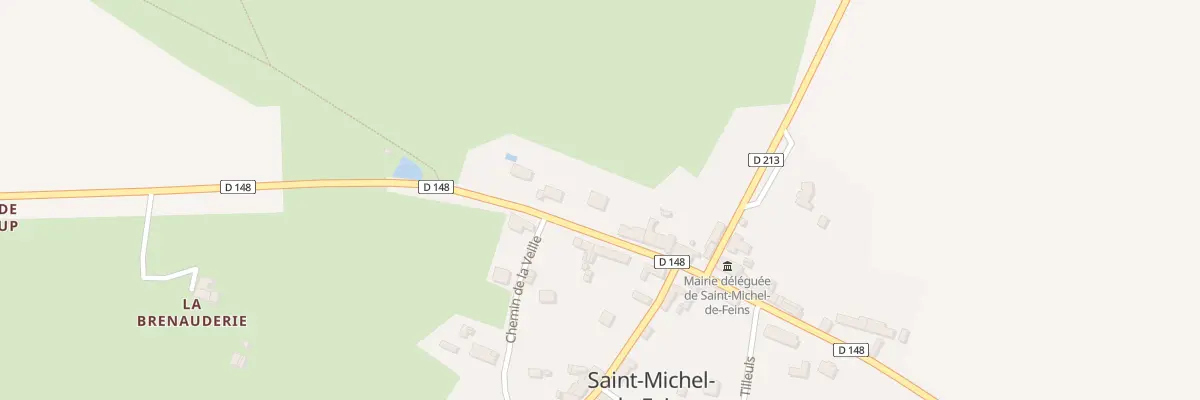 Plan du 5 Gr Grande Rue à Bierné-les-Villages