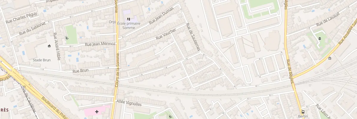 Plan du 46 Rue Pierre de Ladime à Bordeaux