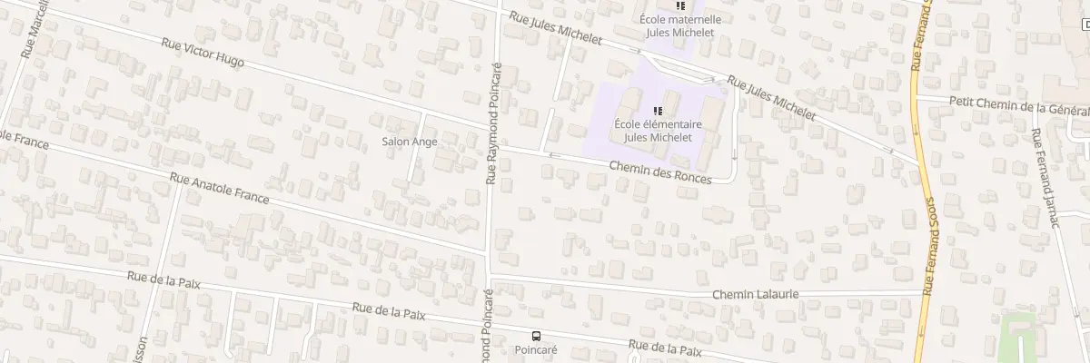 Plan du 3 Che des Ronces à Villenave-d’Ornon