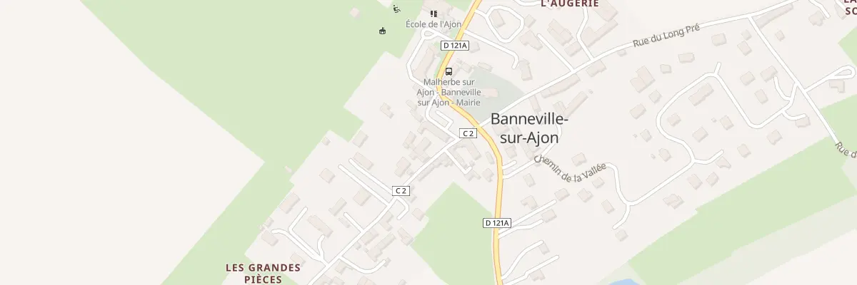 Plan du 32 Pl de l’Église Saint-Melaine à Malherbe-sur-Ajon