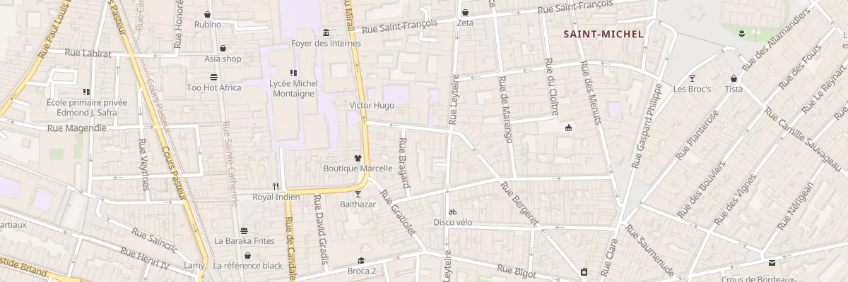 Plan du 10 Rue de Causserouge à Bordeaux