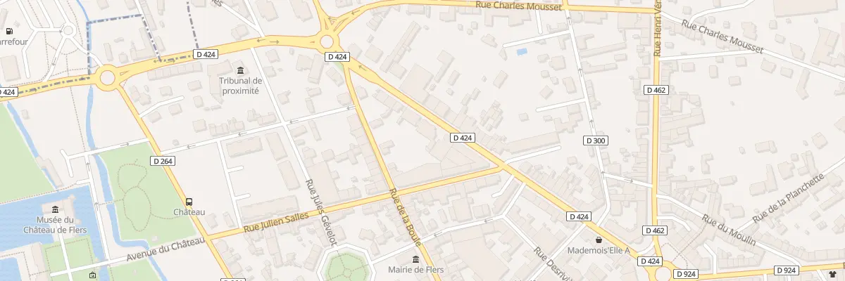 Plan du 35 Rue de la Onzieme Db à Flers
