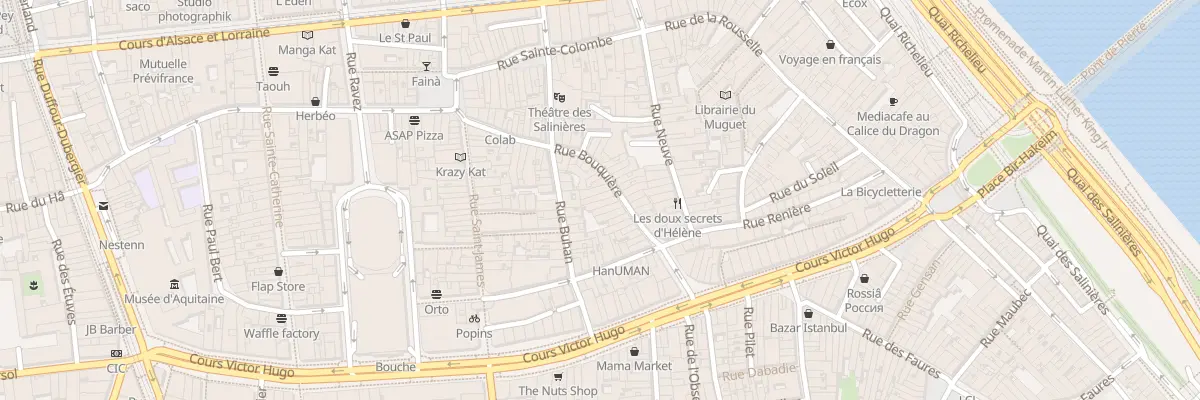 Plan du 41 Rue Bouquière à Bordeaux