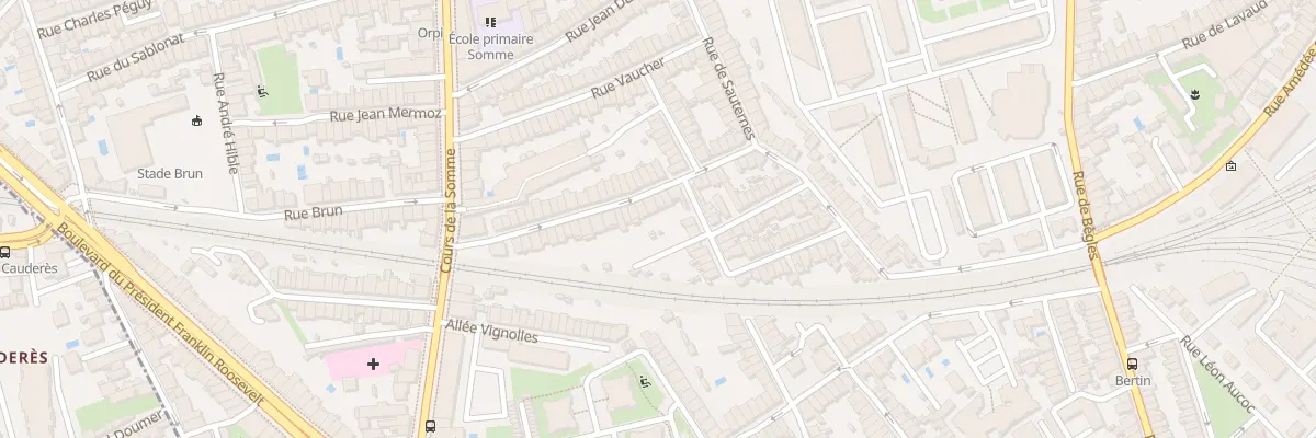 Plan du 35 Rue Pierre de Ladime à Bordeaux