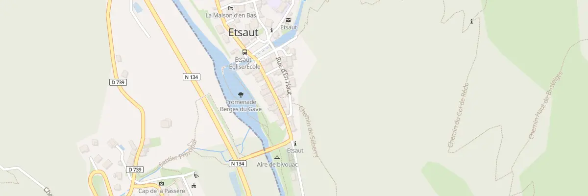 Plan du 5070 Le Bourg à Etsaut