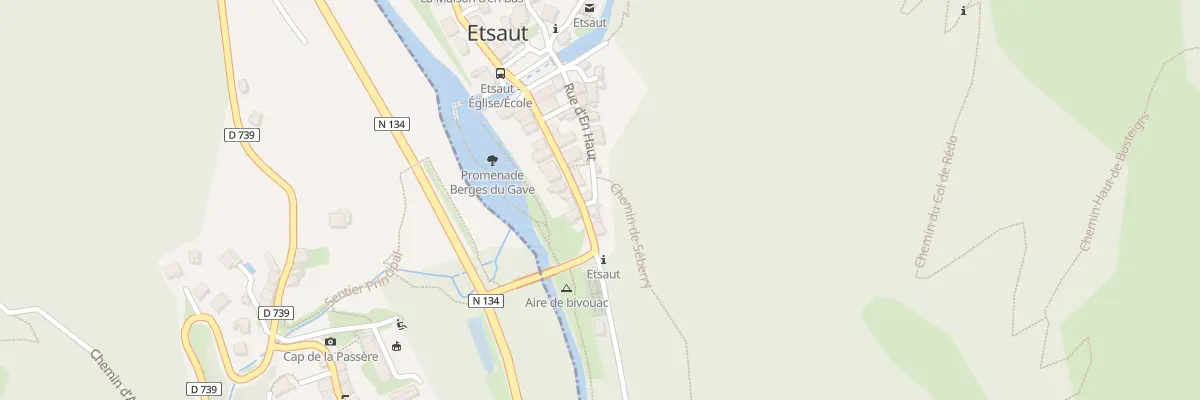 Plan du 35 Rue d’En Bas à Etsaut