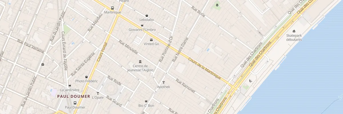 Plan du 113 Rue Notre Dame à Bordeaux
