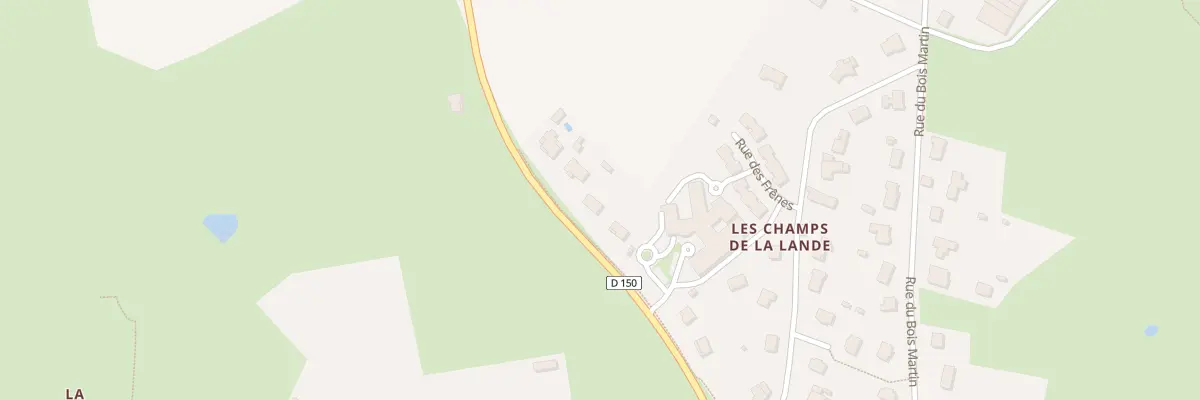 Plan du 24 Rue de la Lande à Courlay