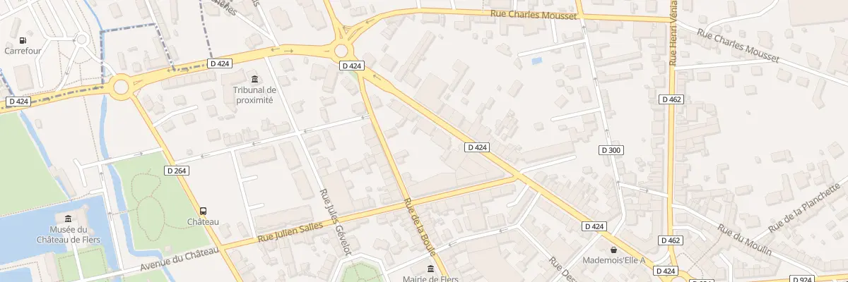 Plan du 37 Rue de la Onzieme Db à Flers