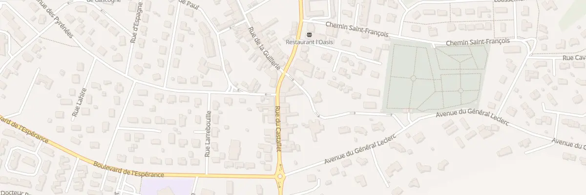 Plan du 1B Rue du Castallet à Banos