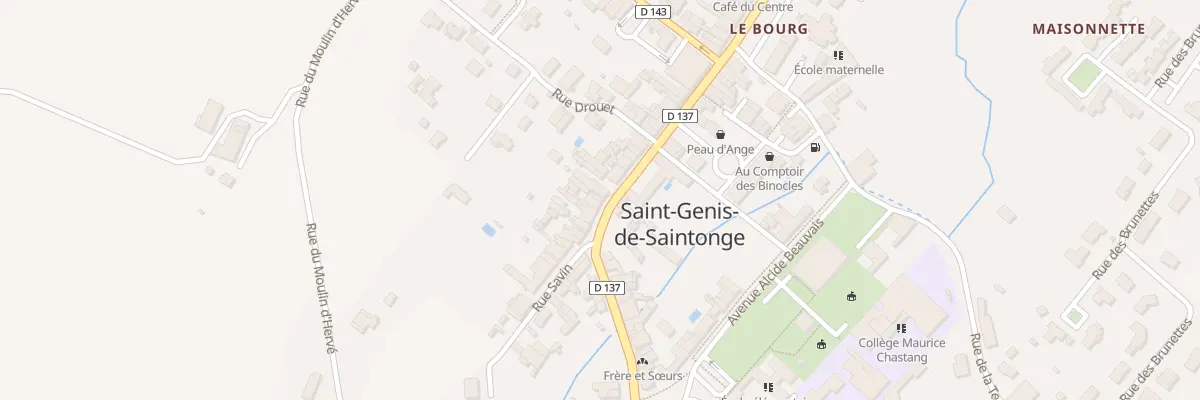 Plan du 34 Av de Bordeaux à Saint-Genis-de-Saintonge