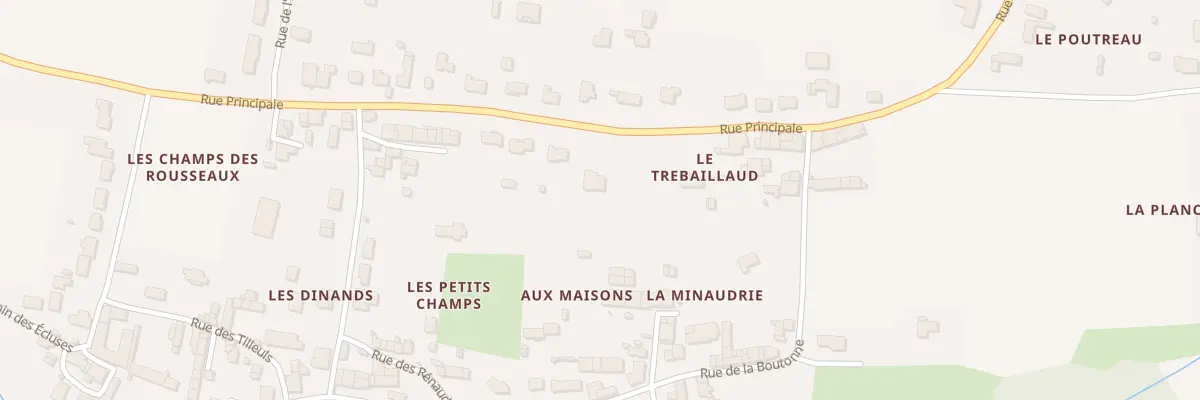 Plan du 5255 Les Petits Champs à La Vergne