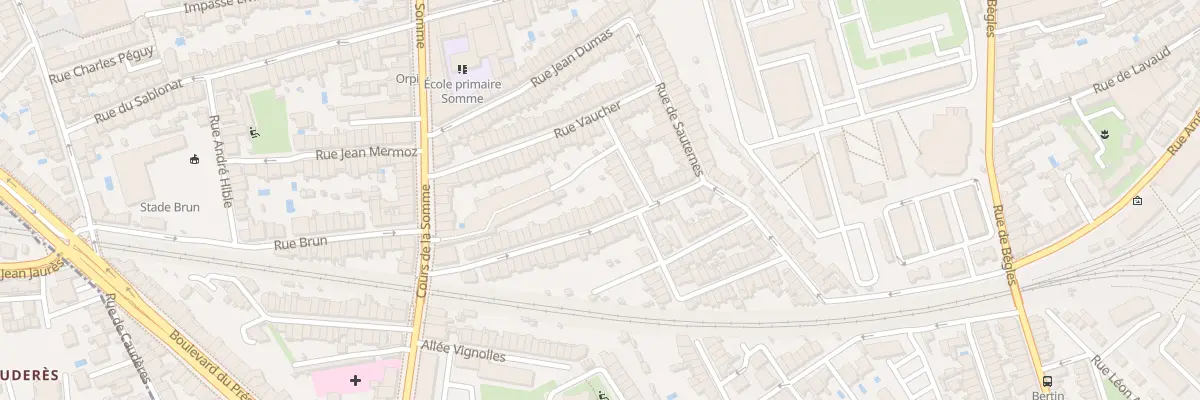 Plan du 38 Rue Pierre de Ladime à Bordeaux