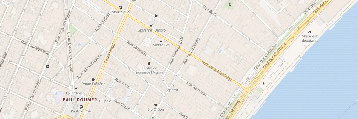 Plan du 111 Rue Notre Dame à Bordeaux
