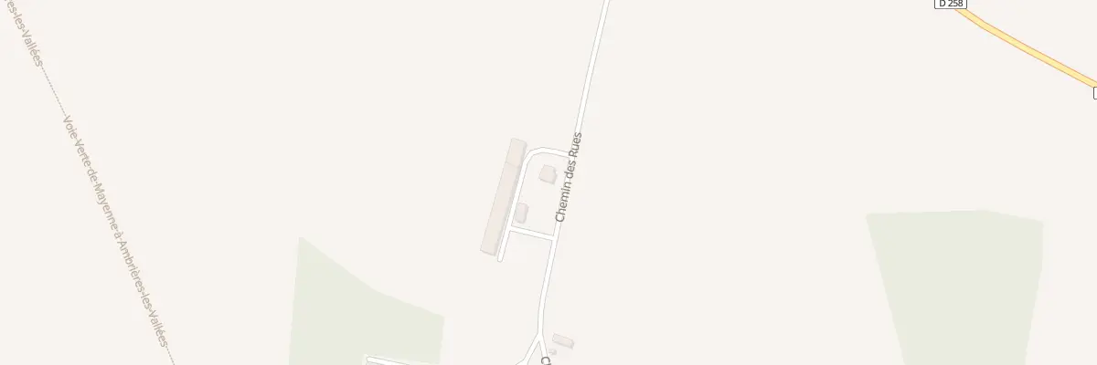 Plan du 2 Che des Rues à Saint-Loup-du-Gast