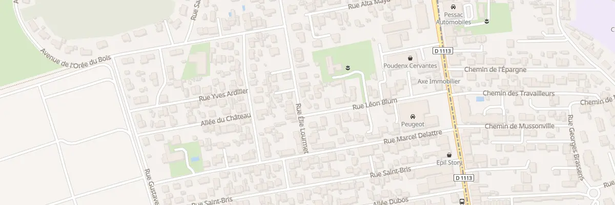 Plan du 27 Rue Léon Blum à Villenave-d’Ornon
