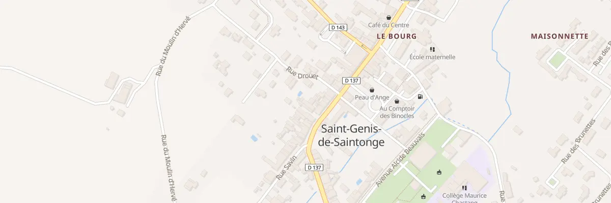 Plan du 28 Av de Bordeaux à Saint-Genis-de-Saintonge