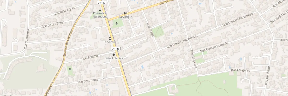 Plan du 79 Rue Denfert-Rochereau à Bègles