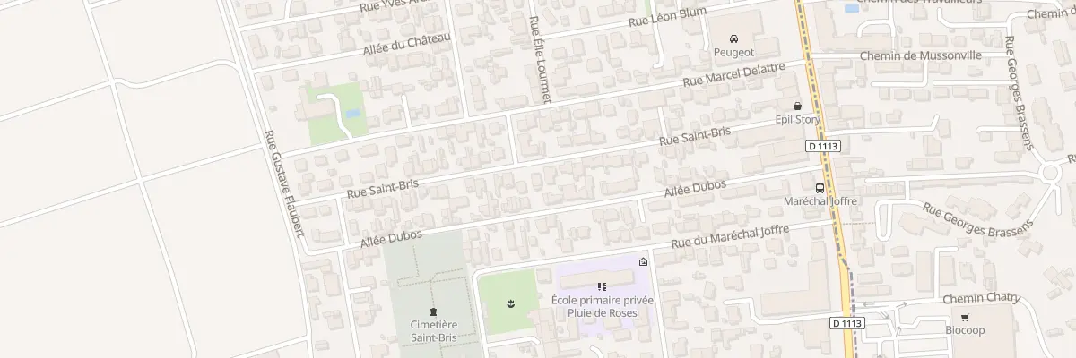 Plan du 32 Rue Saint Bris à Villenave-d’Ornon