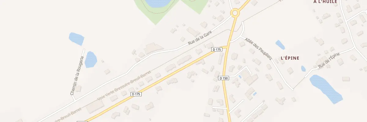 Plan du 14 Rue de la Sèvre à Courlay