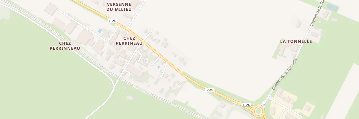 Plan du 28 Rte des Labours à Chaniers