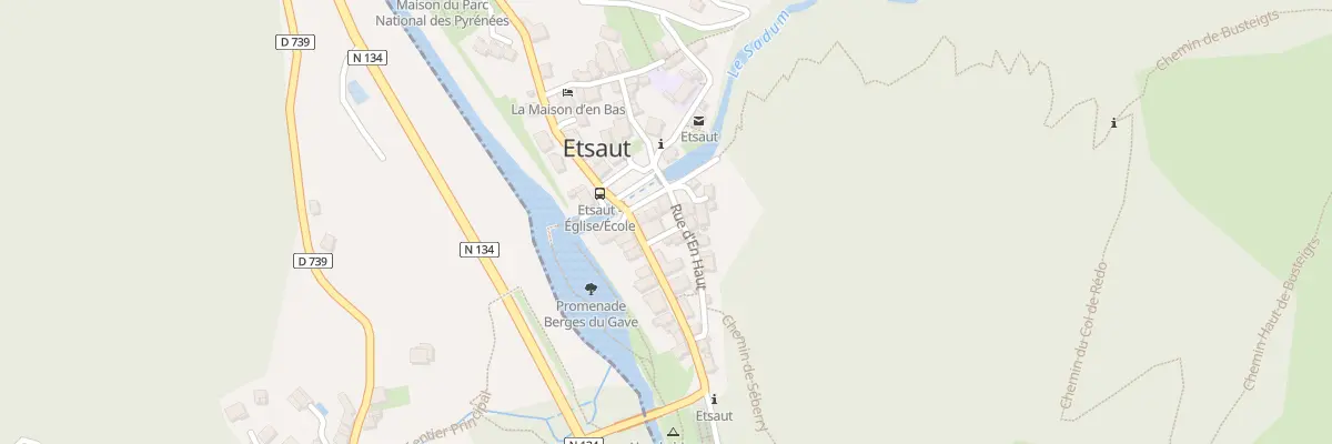 Plan du 21 Rue d’En Bas à Etsaut