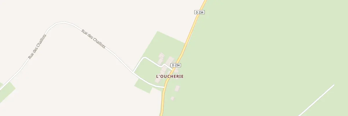 Plan du 13 Rue de l’Oucherie à La Jard
