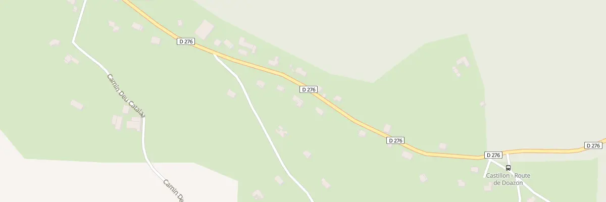 Plan du 634 Rte de Doazon à Castillon (Canton d’Arthez-de-Béarn)