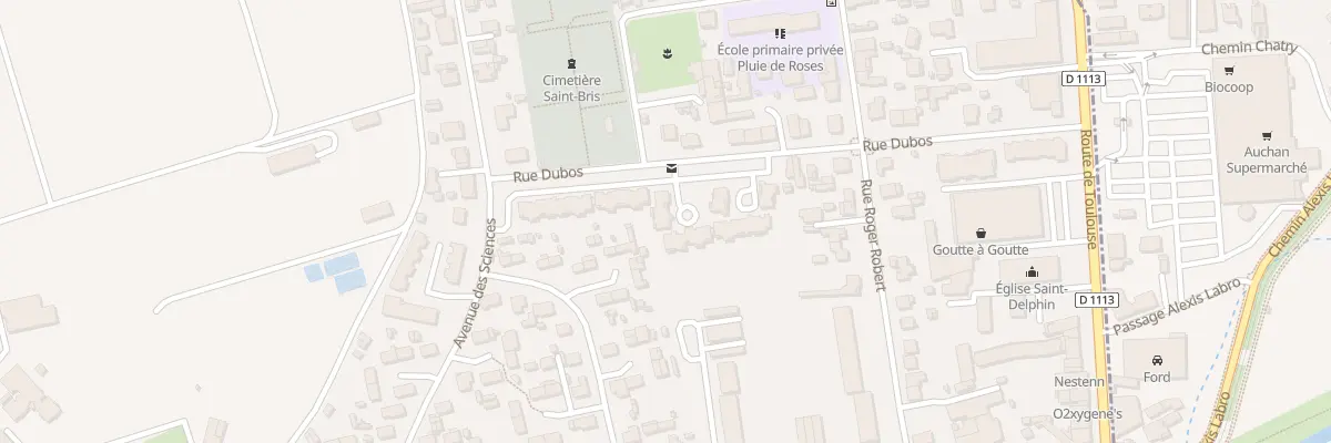 Plan du 34 Rue Dubos à Villenave-d’Ornon
