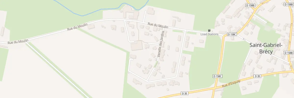 Plan du 1 All de la Minoterie à Creully sur Seulles