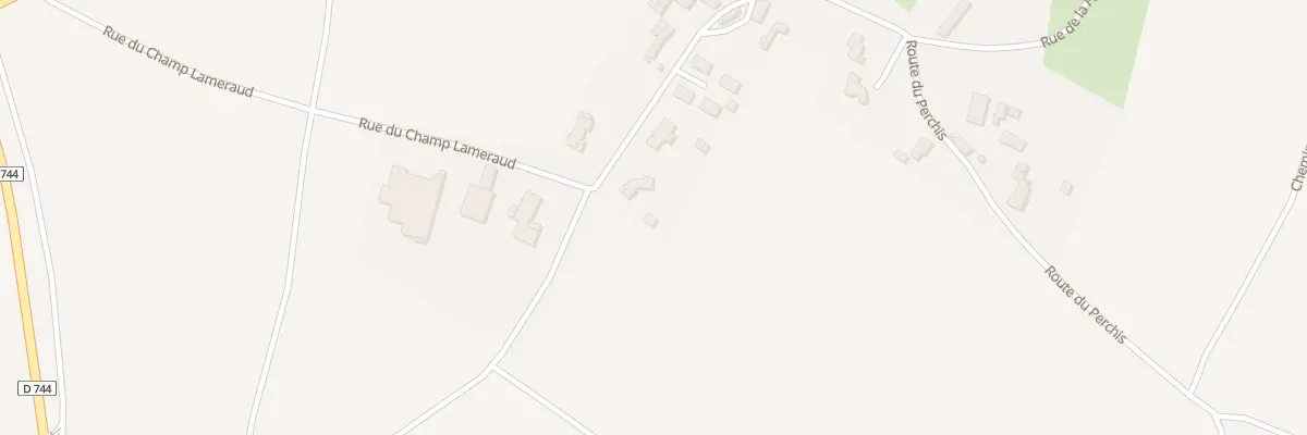 Plan du 6009 Rue du Champ Lameraud à Ardin
