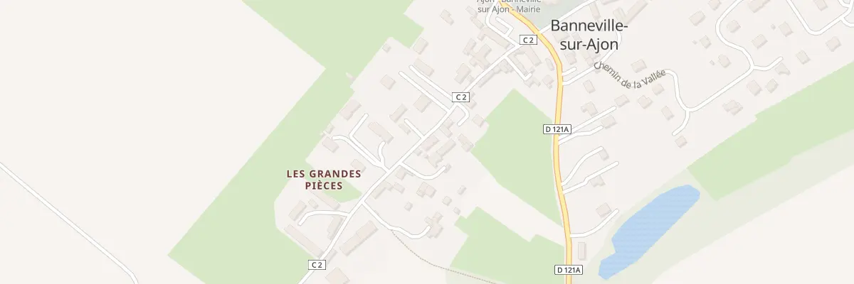 Plan du 169 Rue du Douits - Banneville à Malherbe-sur-Ajon