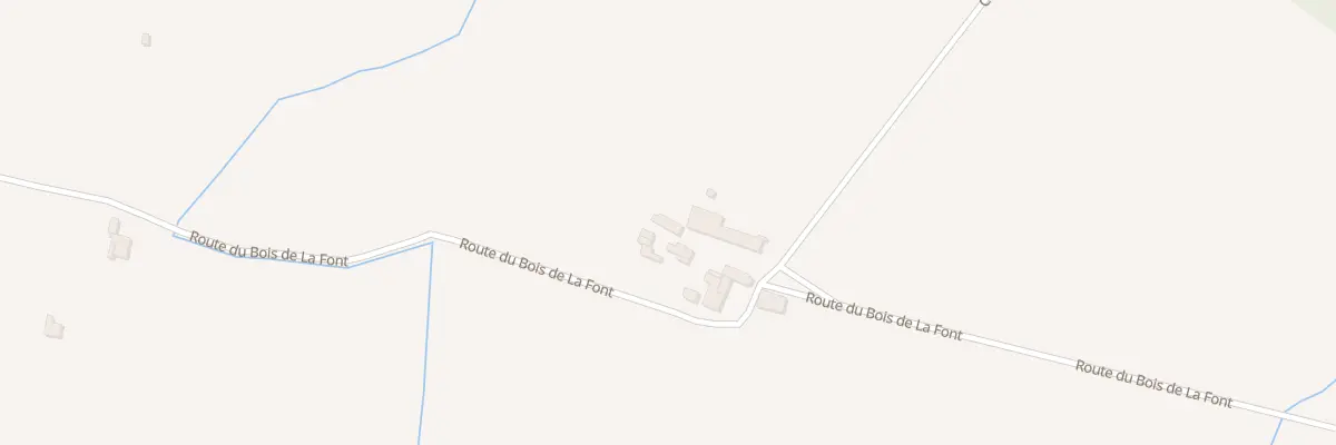 Plan du 4 La Font à Saint-Paul