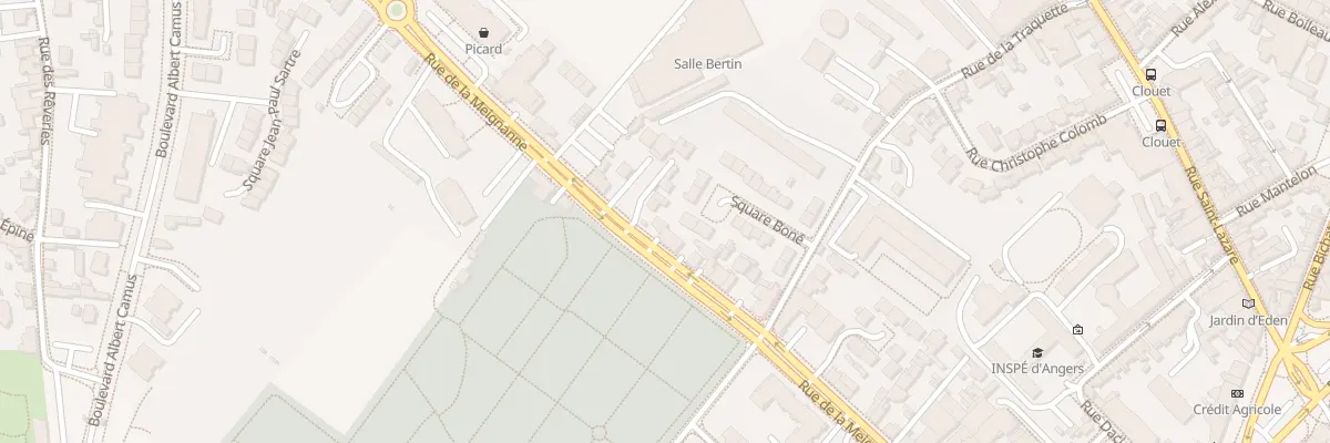 Plan du 52 Rue de la Meignanne à Angers