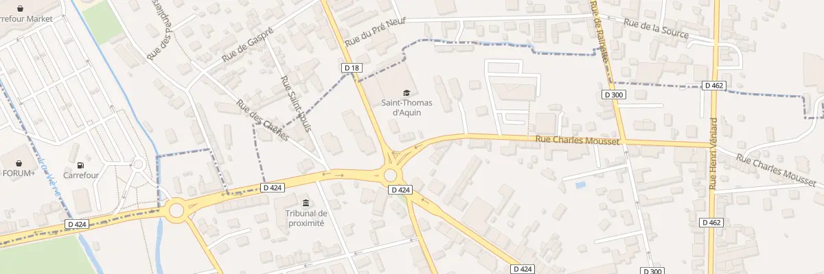 Plan du 5 Rue Charles Mousset à Flers
