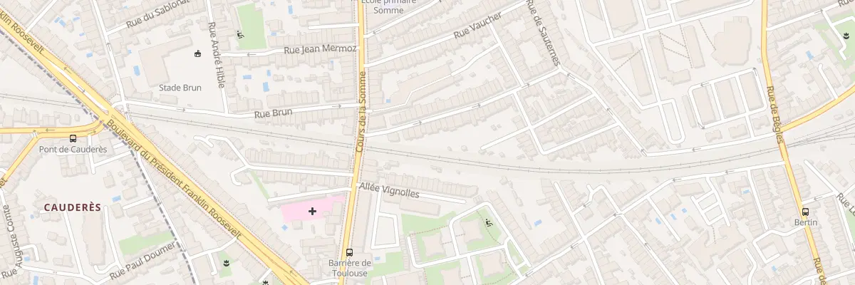 Plan du 11 Rue Pierre de Ladime à Bordeaux