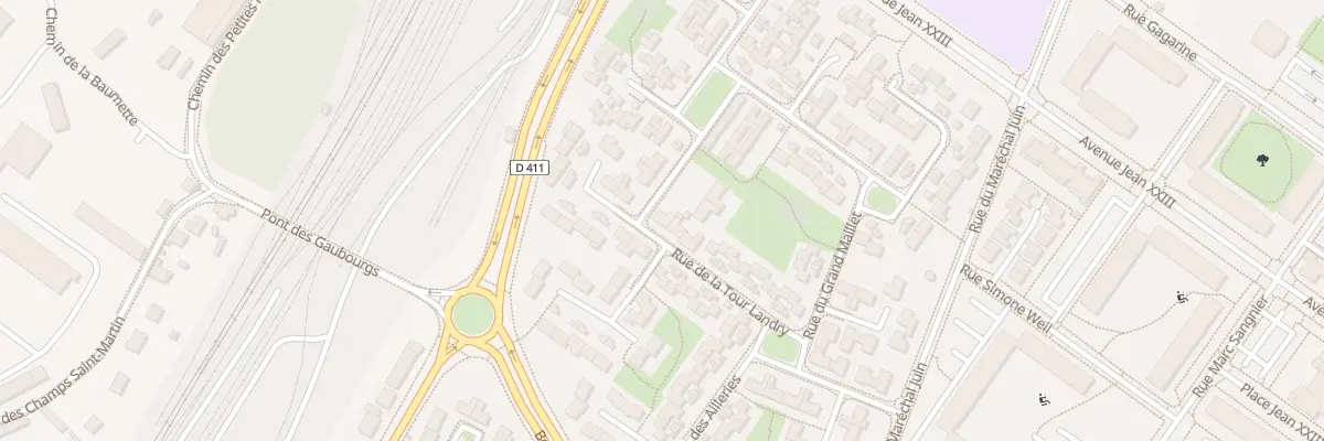 Plan du 26 Rue de la Tour Landry à Angers