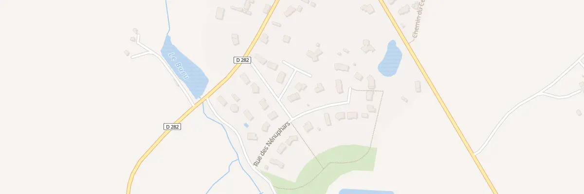 Plan du 2 Imp des Roseaux à Arquenay