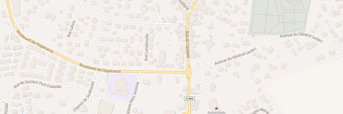 Plan du 22T Rue du Castallet à Saint-Sever