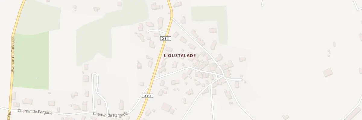 Plan du 51 Che de Pargade à Léognan
