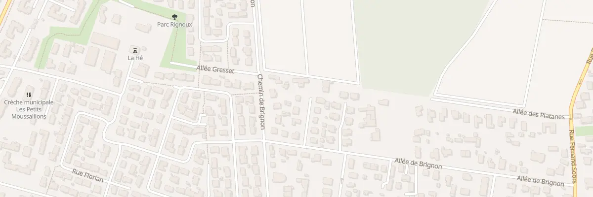 Plan du 8 Imp de Brignon à Villenave-d’Ornon