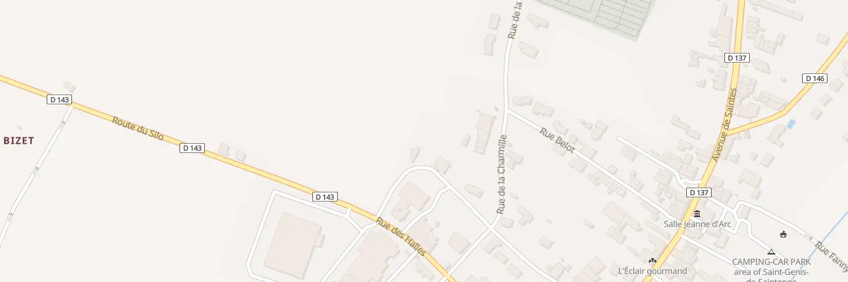 Plan du 12 Rue de l’Ancienne Gare à Saint-Genis-de-Saintonge