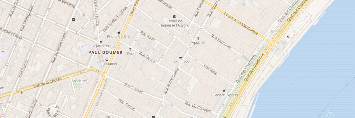 Plan du 71 Rue Notre Dame à Bordeaux